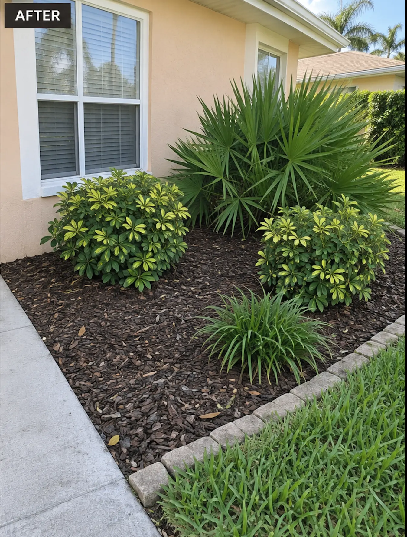 After — Weeding