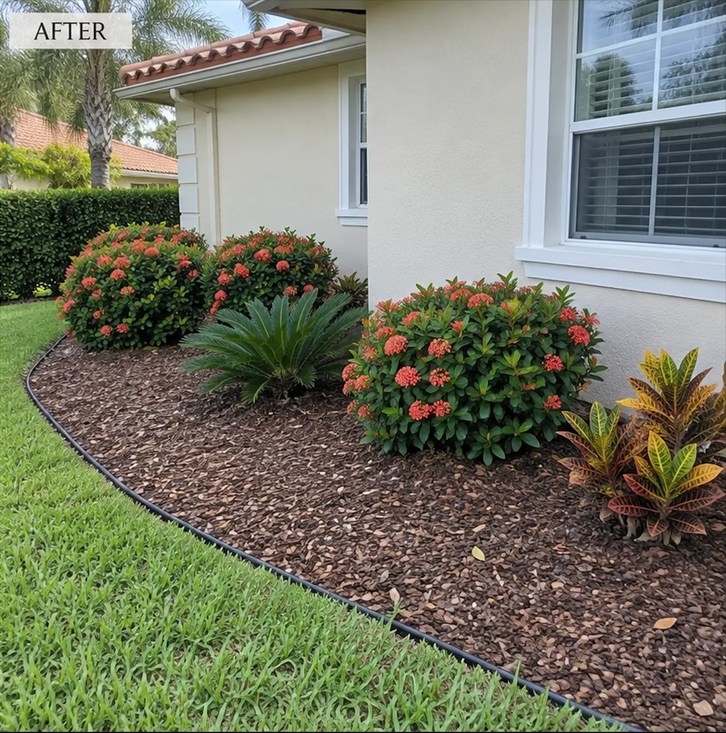 After — Weeding